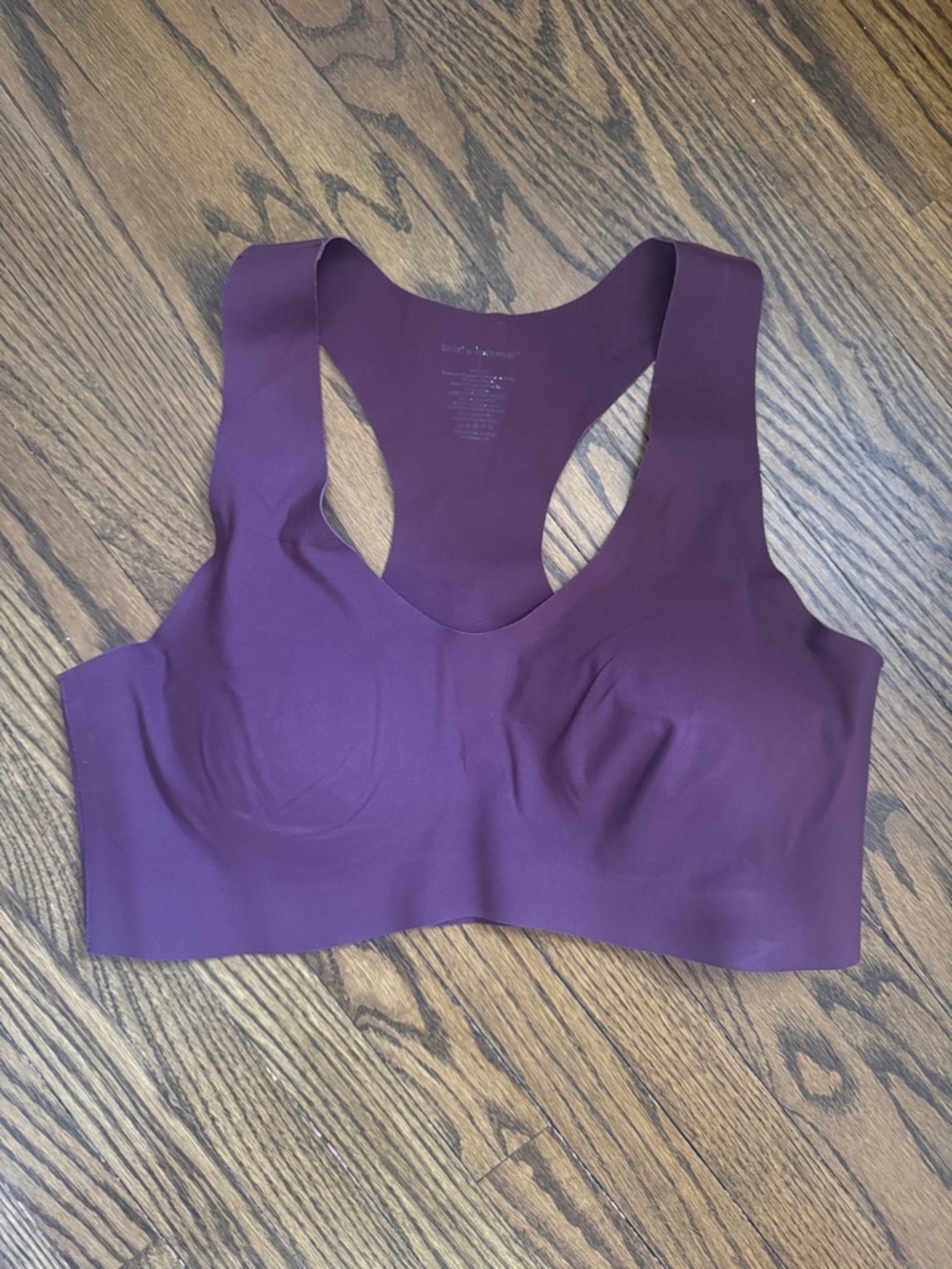 knix Seamless Racerback Bra - Plum large